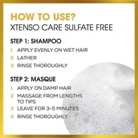 L'Oreal Professionnel X-Tenso Care Sulfate free Shampoo & Masque - GOLDEN