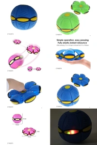 UFO Magic Ball-UFO Ball Interactive Flying Saucer Ball - L x B in cm: 10.3 x 10.3, PINK