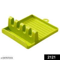 4 Slots Cooking Utensil Heat Resistant Cooking Spatula Holder