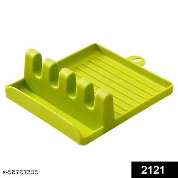 4 Slots Cooking Utensil Heat Resistant Cooking Spatula Holder