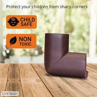 Rubber Corner Gaurd-Pre-Taped Corner Protector (Pack of 8) - PACK OF 8, L x B : 16 x15 cm