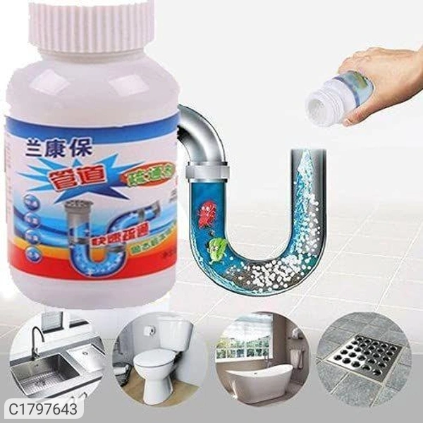 Sink Drain Cleaner - Drain Cleaner & Clog Block Remover Powder (100gm) - Pack Of 1