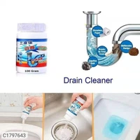 Sink Drain Cleaner - Drain Cleaner & Clog Block Remover Powder (100gm) - Pack Of 1