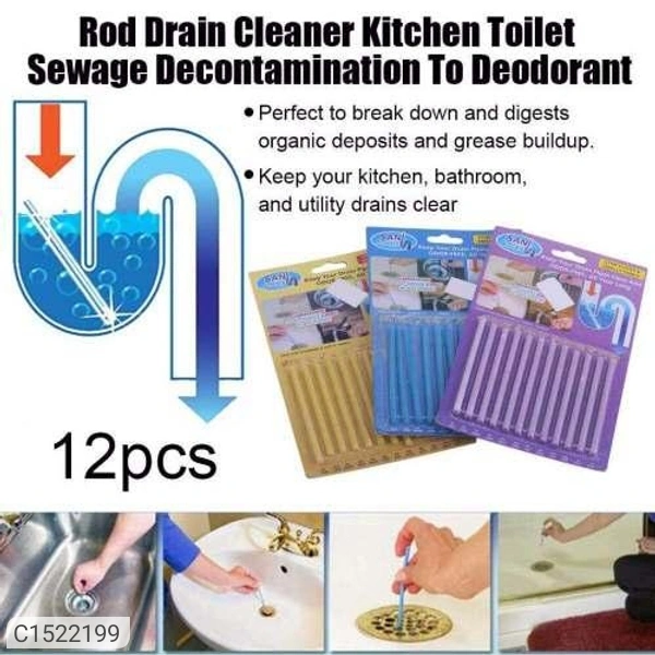 Drain Cleaner Stick (Pack Of 12)