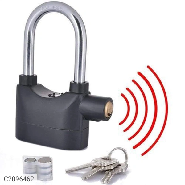 Anti Theft Lock - Security Pad Lock Alarm Siren Motion Sensor