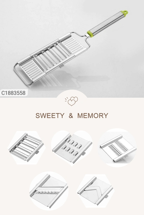 6 In 1 Stainless Steel Slicer/Grater