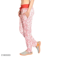 Women's Track Pant - RED, L