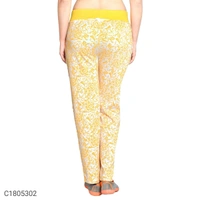 Women's Track Pant - YELLOW, XL