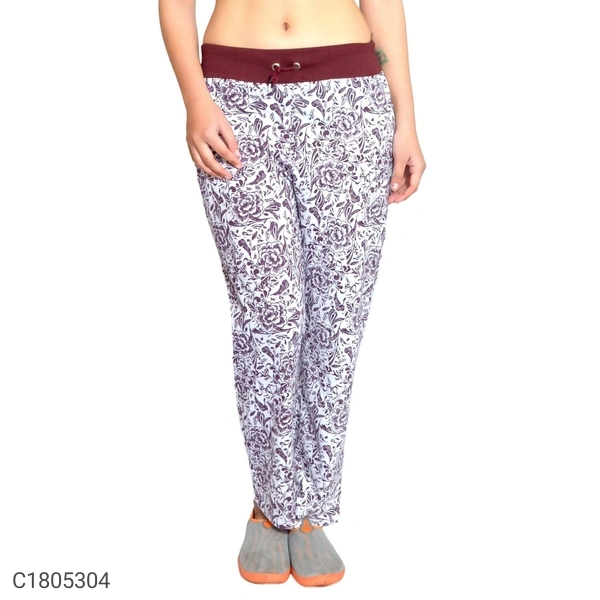 Women's Track Pant - BROWN, L