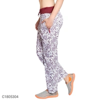Women's Track Pant - BROWN, L