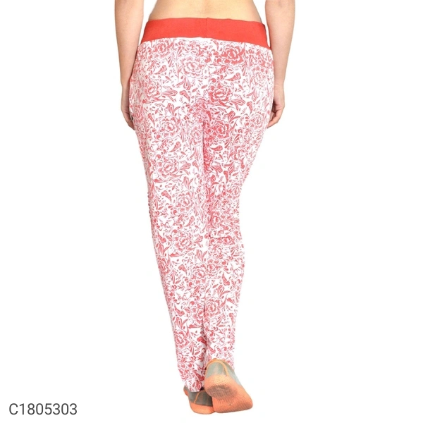Women's Track Pant - RED, XXL