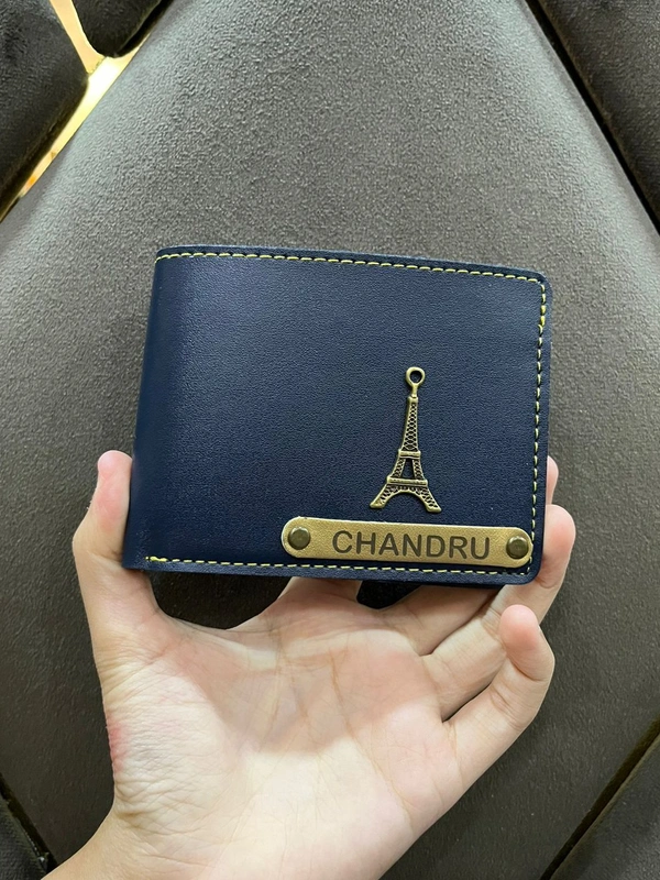 Personalized Name Wallet - BLUE