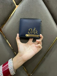 Personalised Name Wallet - BLUE