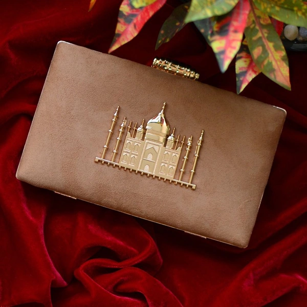 Party Clutches - BROWN