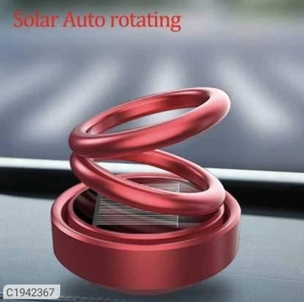 Solar Power Rotating Car/Room Air Freshener Perfume