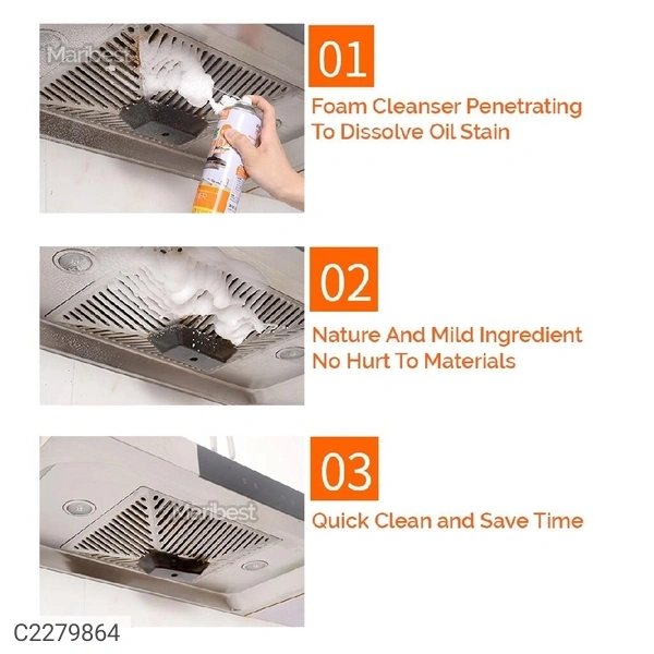 Multi Purpose Foam Kitchen Cleaner Spray