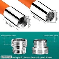 360 Degree Adjustable Sink Drain Extension Tube Faucet