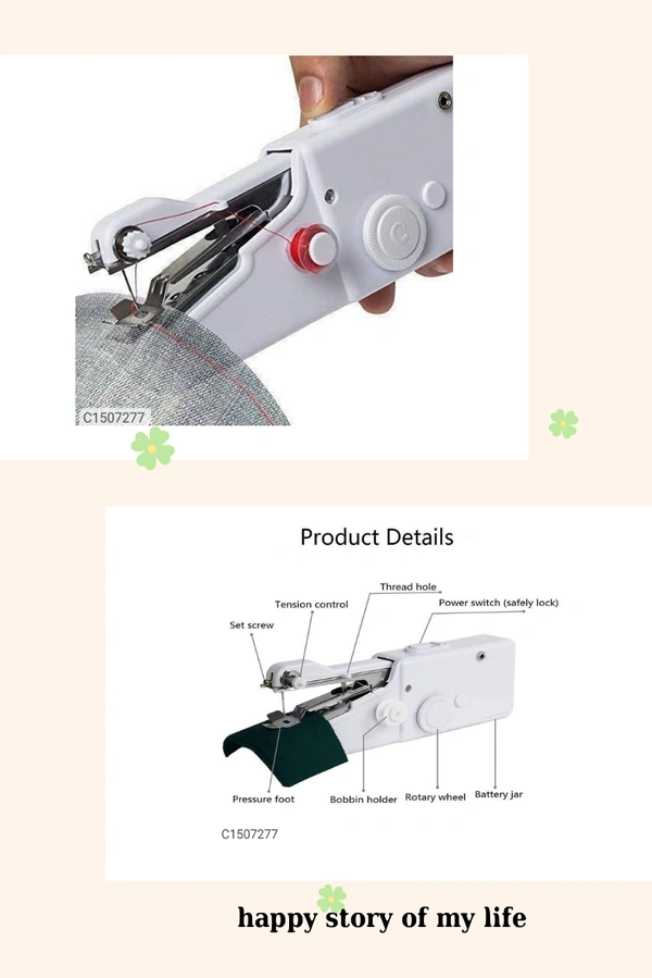 Electric Handheld Sewing Machine