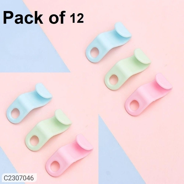 Clothes Hanger Connector Hooks (Pack of 12) - PACK OF 12