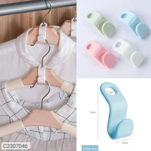 Clothes Hanger Connector Hooks (Pack of 12) - PACK OF 12