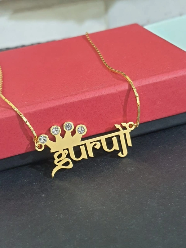 Customised Single Name Pendant