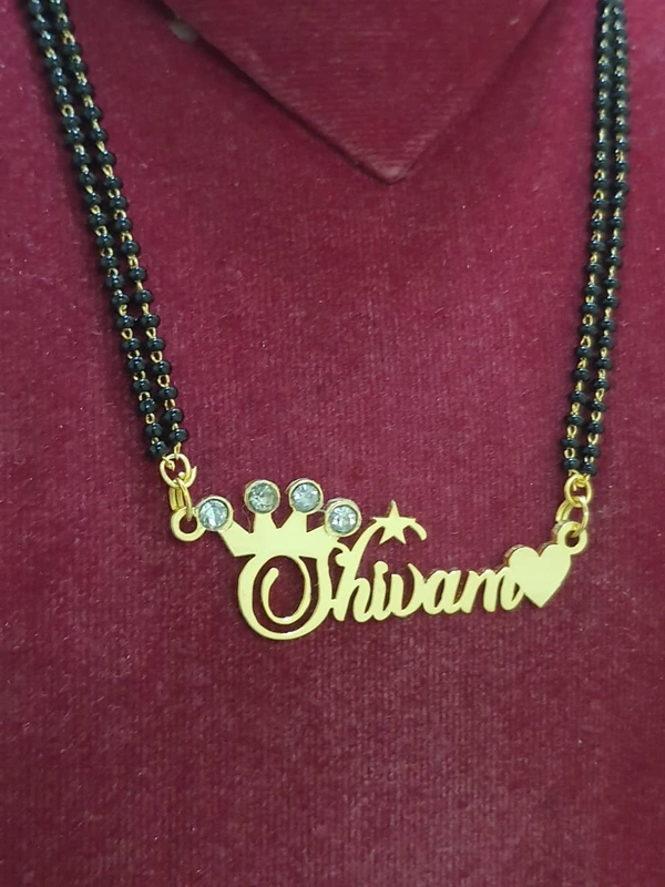Customised Single Name Pendant