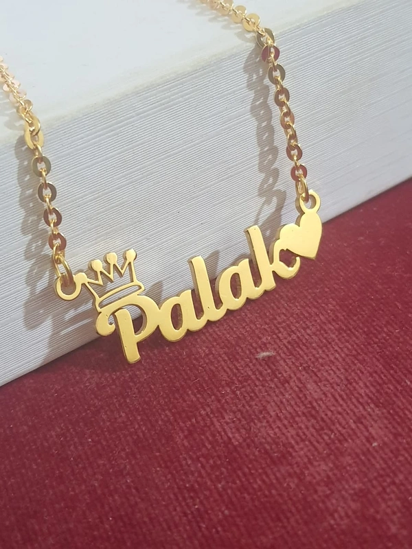 Customised Single Name Pendant