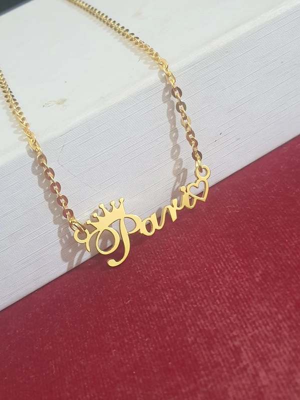 Customised Single Name Pendant