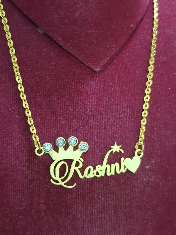 Customised Single Name Pendant