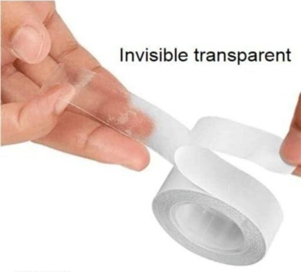 Transparent Double Sided Tape With Dispenser 5m