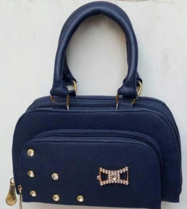 Women Handbags - Navy Blue