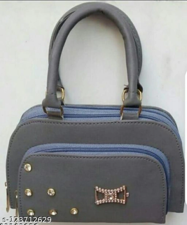 Women Handbags - Gray
