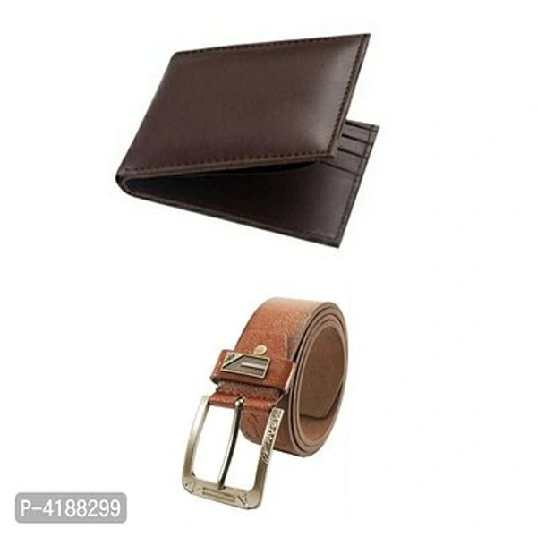 Leather Wallet With Belt Combo - Combo 2