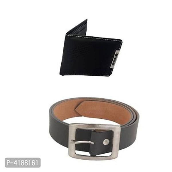 Leather Wallet With Belt Combo - Combo 7