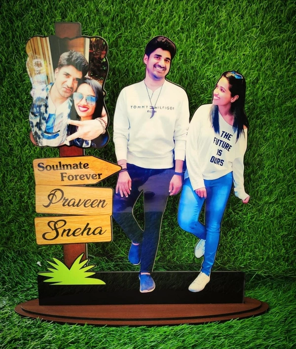 Customized Photo Cutout Table Tops - 8*10 Inches