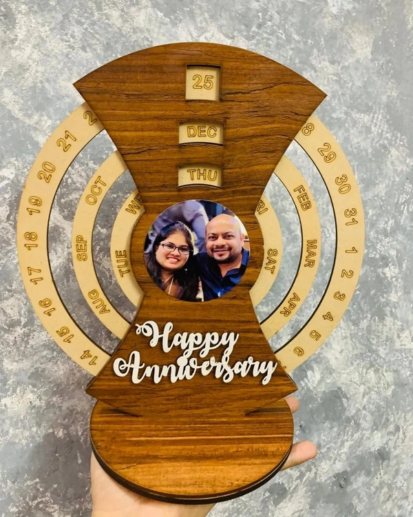 Customised Wooden Calendar