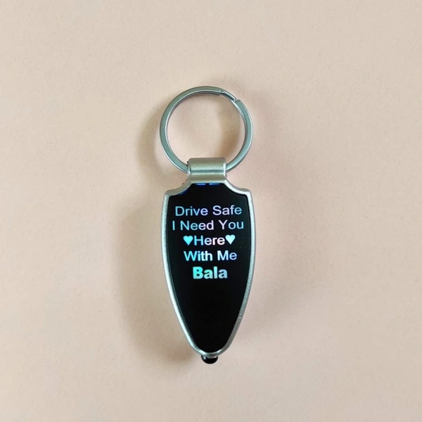 Customised LED Keychain