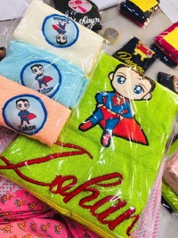 Personalised Hand Towels / Napkin Set Of 3