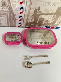 Personalised Lunch Box - Pink