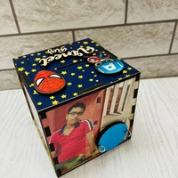 Personalized Piggy Bank - Square Shape