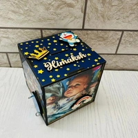 Personalized Piggy Bank - Square Shape