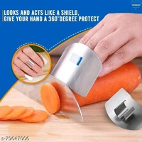 Finger Protector Safe Chopping Hand Guard (Pack Of 2)