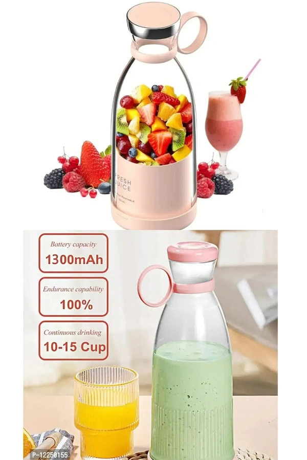 Mini Electric Portable Blender Juicer Mixer With USB Charging