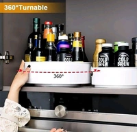 360° Rotating Organizer Tray - White
