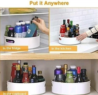 360° Rotating Organizer Tray - White