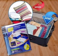 Reusable Vaccum Bags (Pack Of 5) With Hand Pump