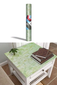 3D SELF ADHESIVE WALLPAPER STICKER - Green