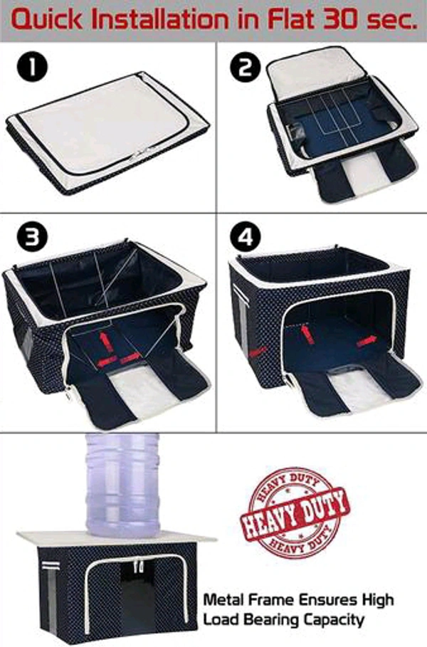 66 LTR STORAGE BOX FOR CLOTHES - PACK OF 1