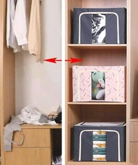 66 LTR STORAGE BOX FOR CLOTHES - PACK OF 2
