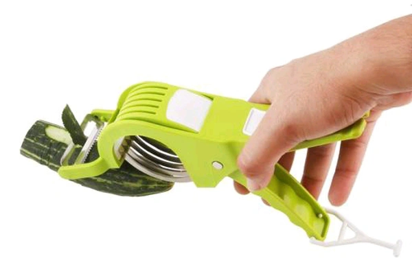 2 In 1 Vegetable Cutter & Fruit Grater & Slicer (Pack Of 3)